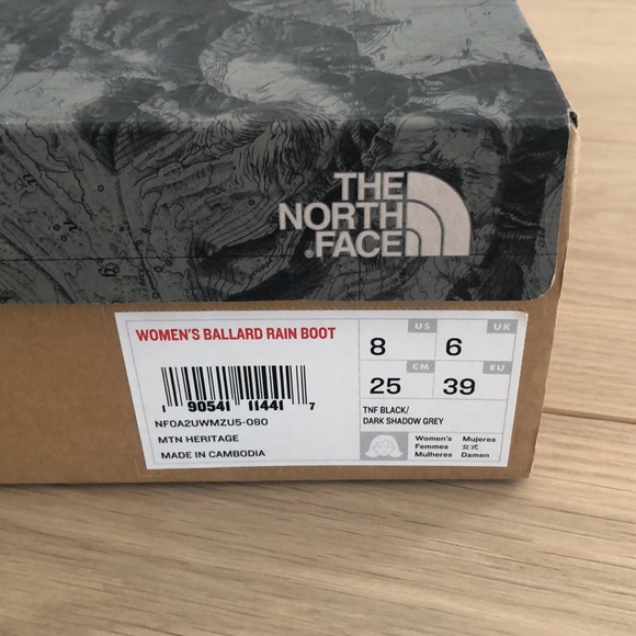 The North Face waterproof boots, size 8 - Picture 7 of 7